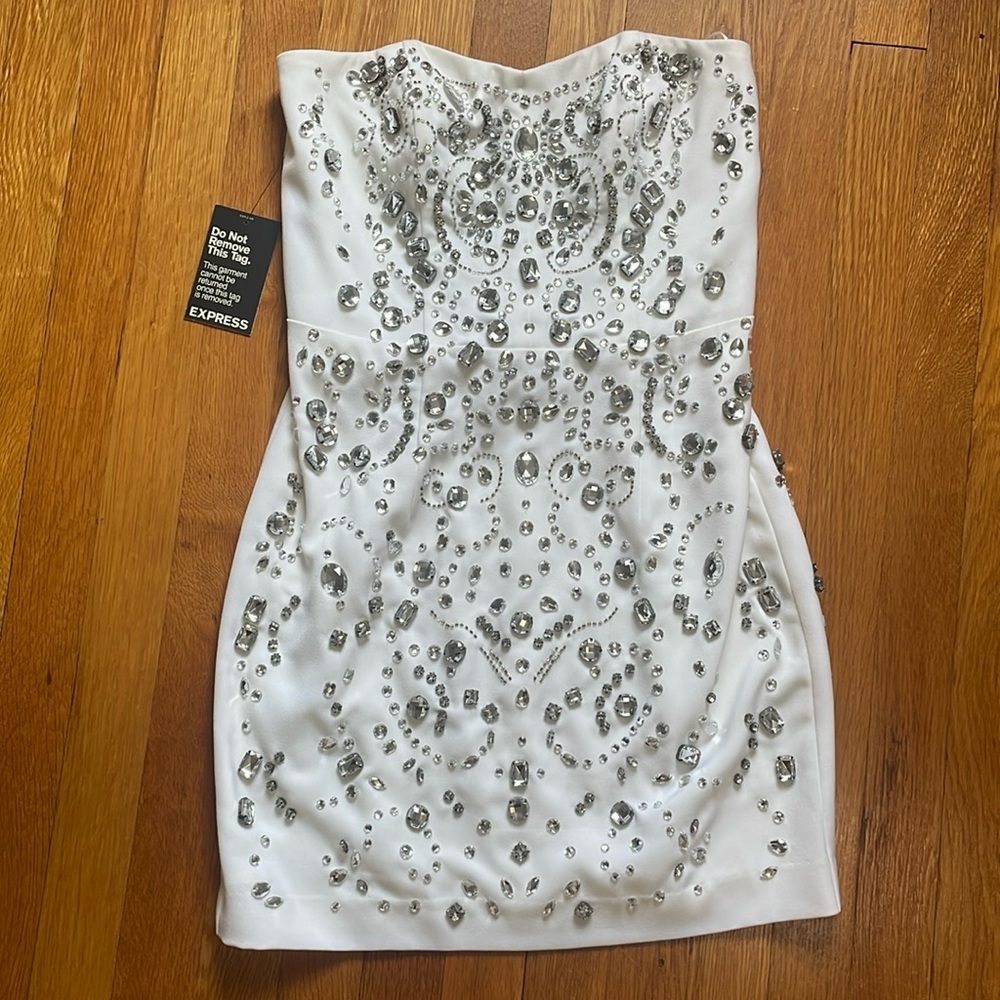 ✨NWT✨ Express Jeweled Mini Dress